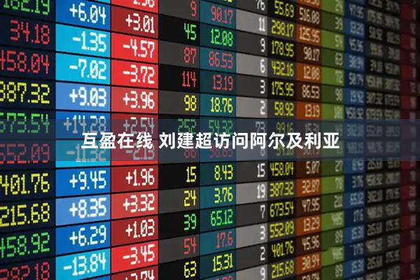 互盈在线 刘建超访问阿尔及利亚